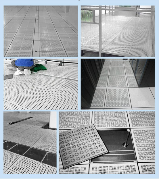 832d9b179978c7640f37fcace9ef4cd 防静电地板安装摆放示意图
